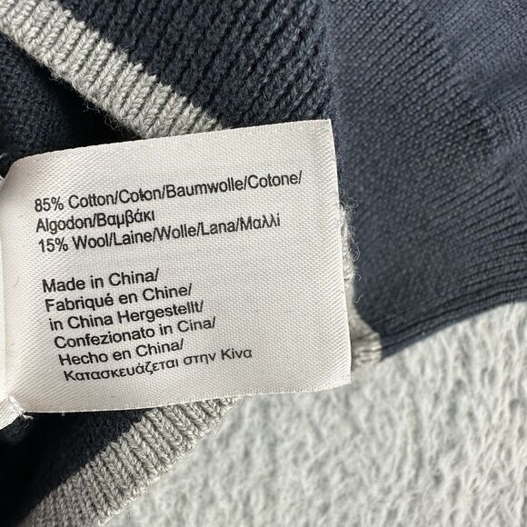 Brooks Brothers Sweater Mens Medium Argyle Lightweight Pullover Prep Cotton Wool - Picture 3 of 8